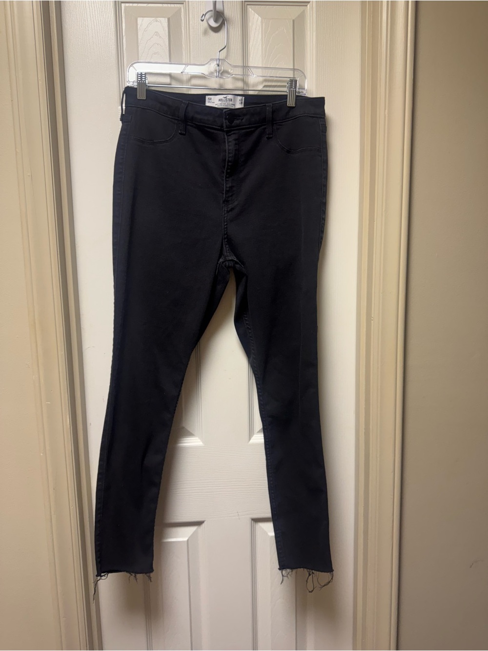 Hollister Black Skinny Jeans Sz 15
